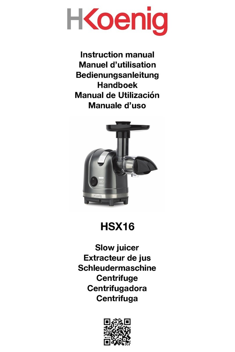 H.Koenig HSX16 User manual