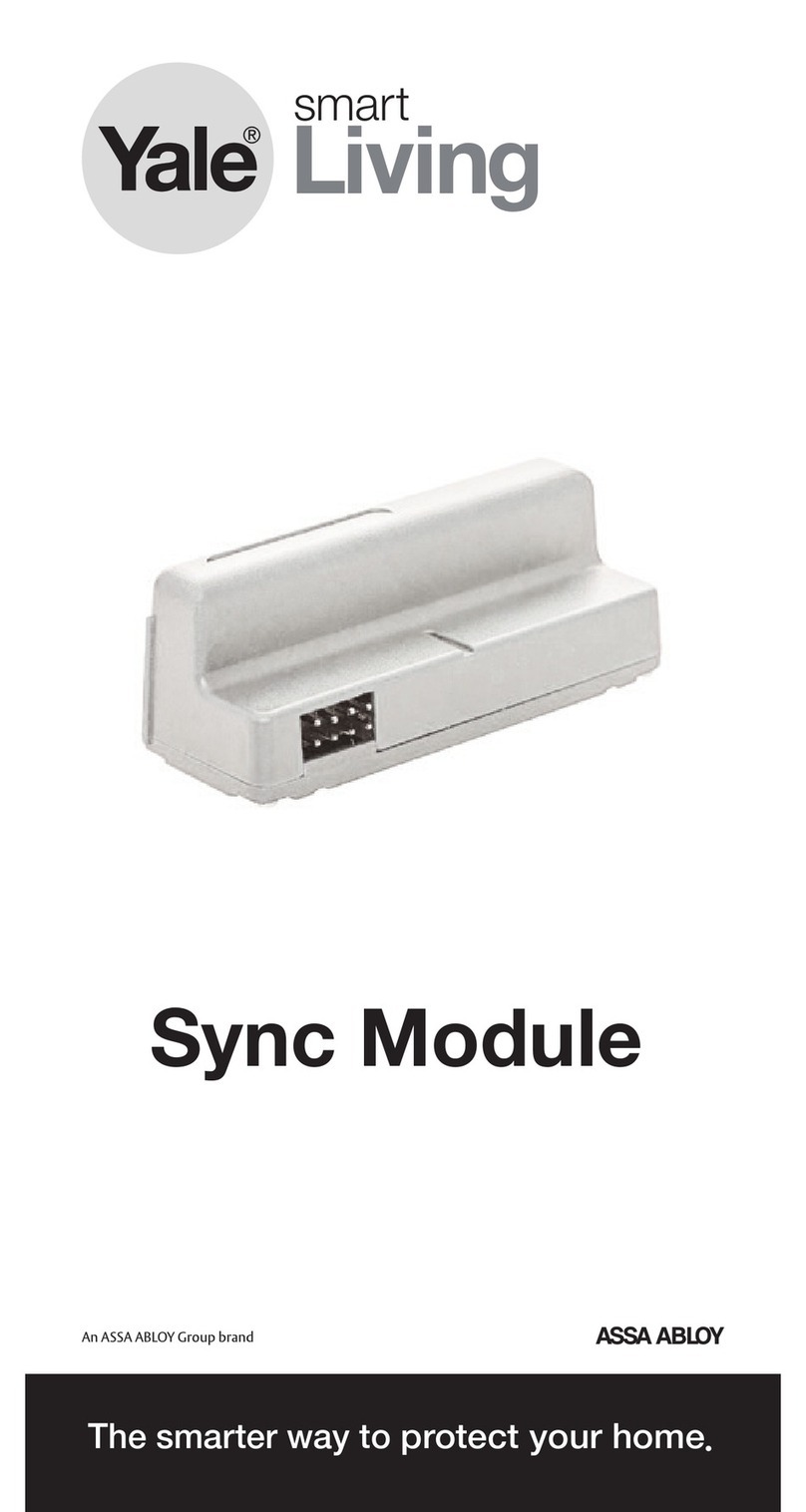 Assa Abloy Yale Conexis L1 User manual