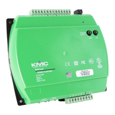 KMC Controls BAC-9300 Series User manual KMC Controls BAC-9300 Series User manual