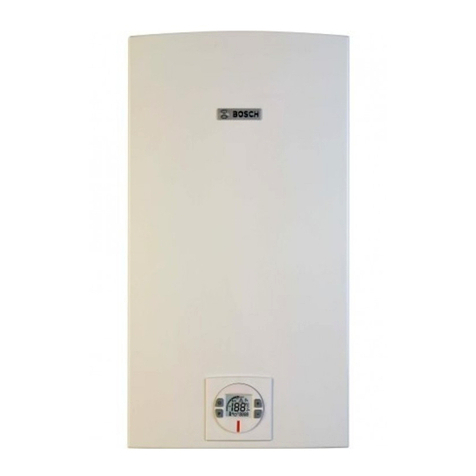 Bosch Therm 6000 S Installation and operating instructions Bosch Therm 6000 S Installation and operating instructions