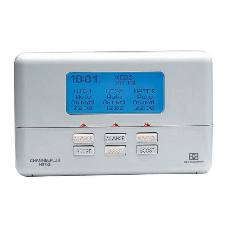 Horstmann ChannelPlus H37XL Series 2 installation instructions Horstmann ChannelPlus H37XL Series 2 installation instructions