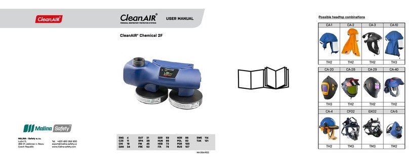 cleanAIR Chemical 2F user manual