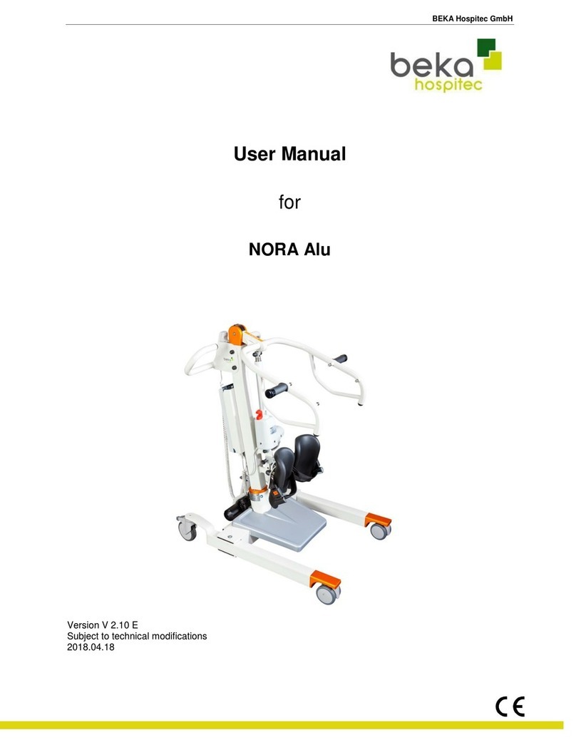 Beka Hospitec NORA Alu User manual