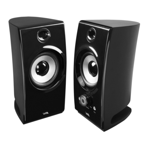 Cyber Acoustics CA-2022 owner's guide