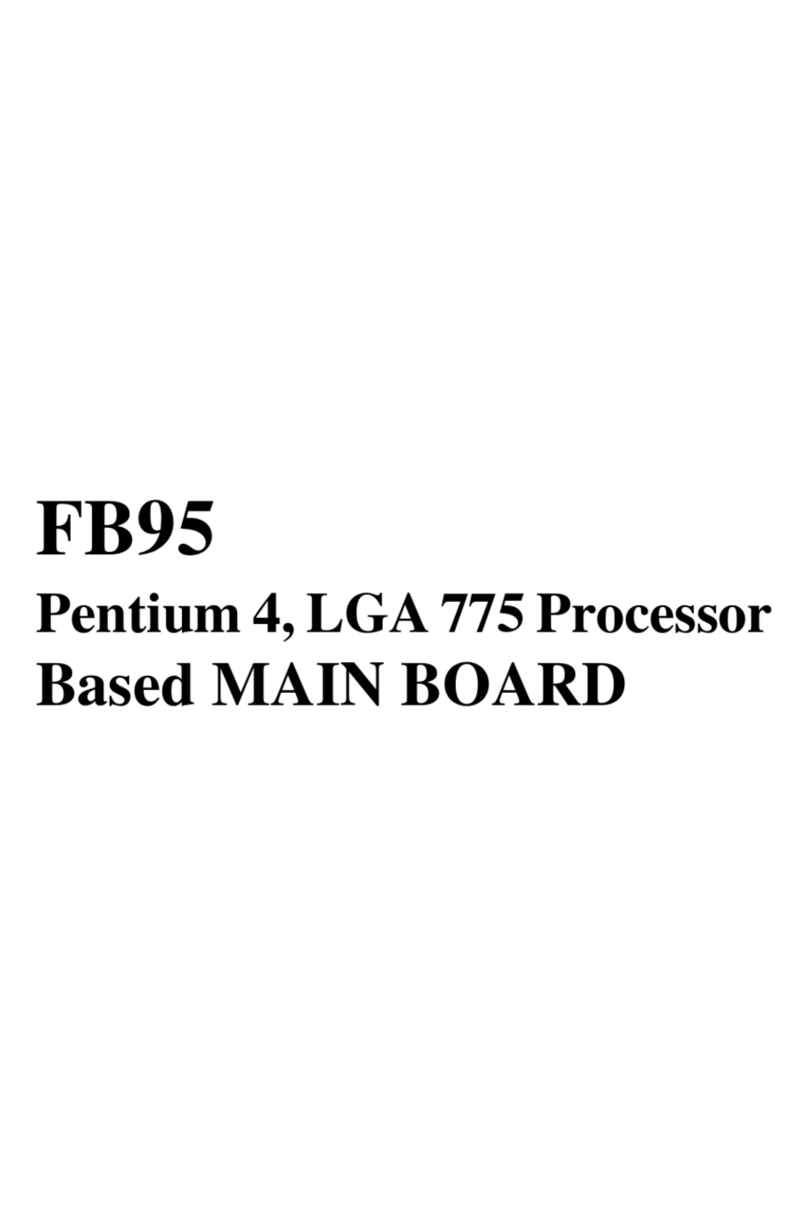Shuttle FB95 User manual Shuttle FB95 User manual