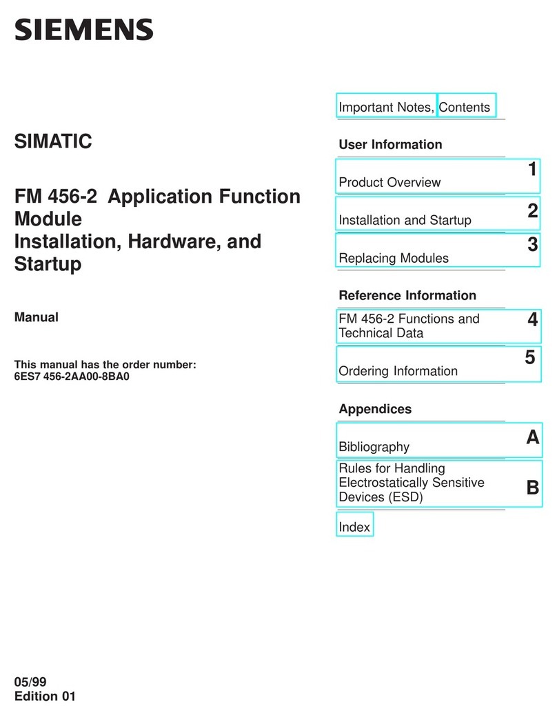Siemens SIMATIC FM 456-2 Assembly Instructions
