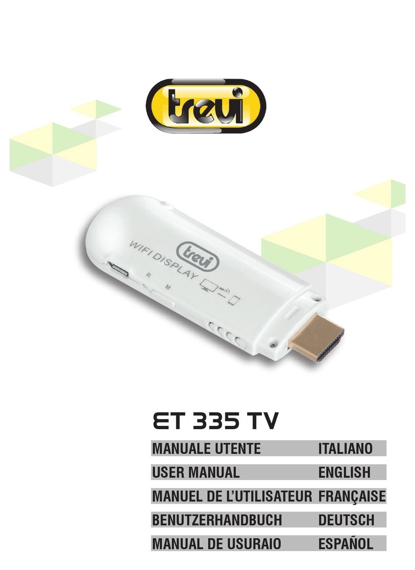 Trevi ET 335 TV user manual Trevi ET 335 TV user manual