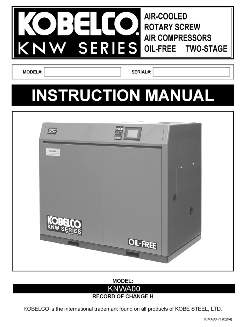 Kobelco KNW Series instruction manual