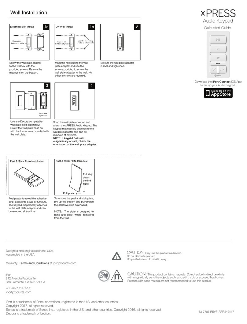 iPort xPRESS quick start guide