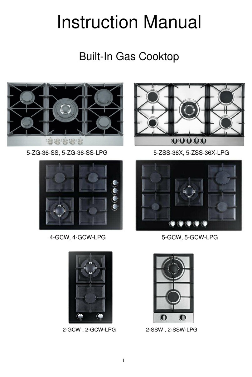 Kitchen and Home 5-ZG-36-SS instruction manual