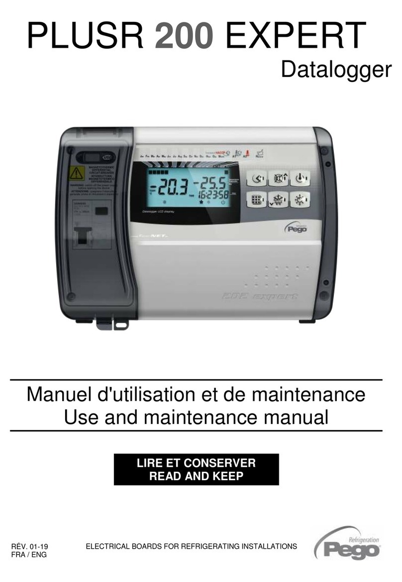 Pego PLUSR 200 EXPERT User manual Pego PLUSR 200 EXPERT User manual