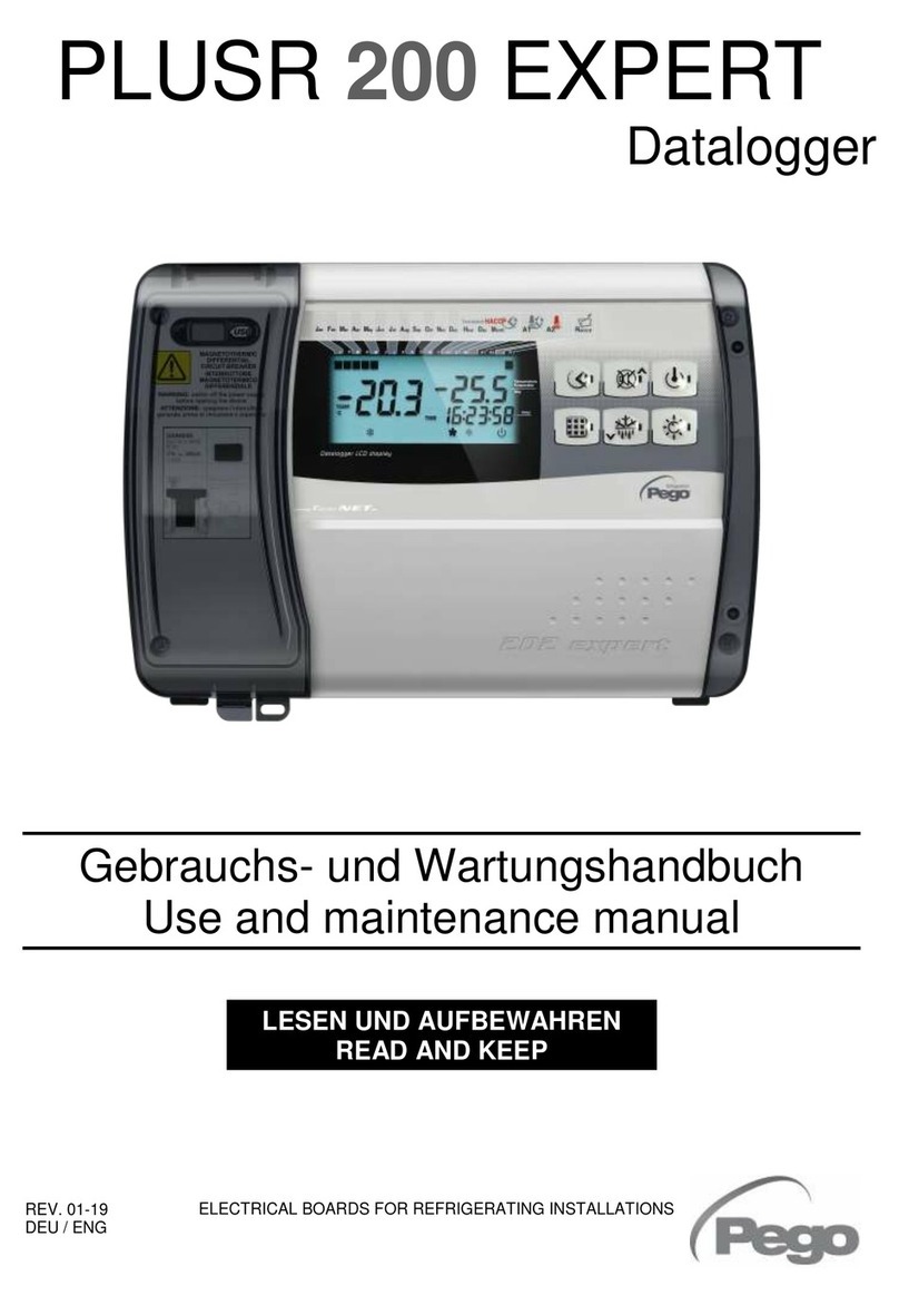 Pego PLUSR 200 EXPERT User manual Pego PLUSR 200 EXPERT User manual