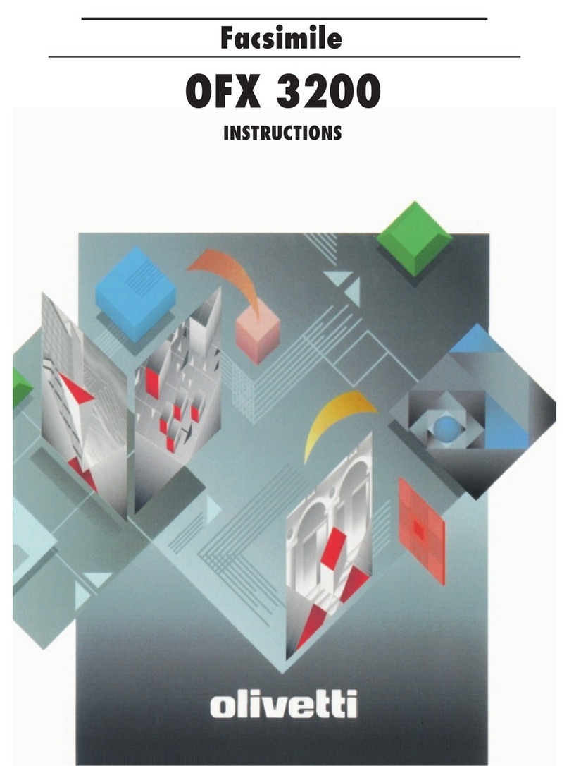 Olivetti OFX 3200 User manual