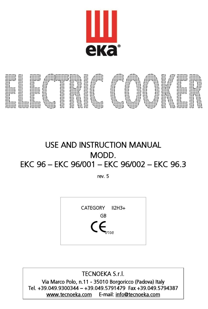 TECNOEKA EKC 96/001 User manual