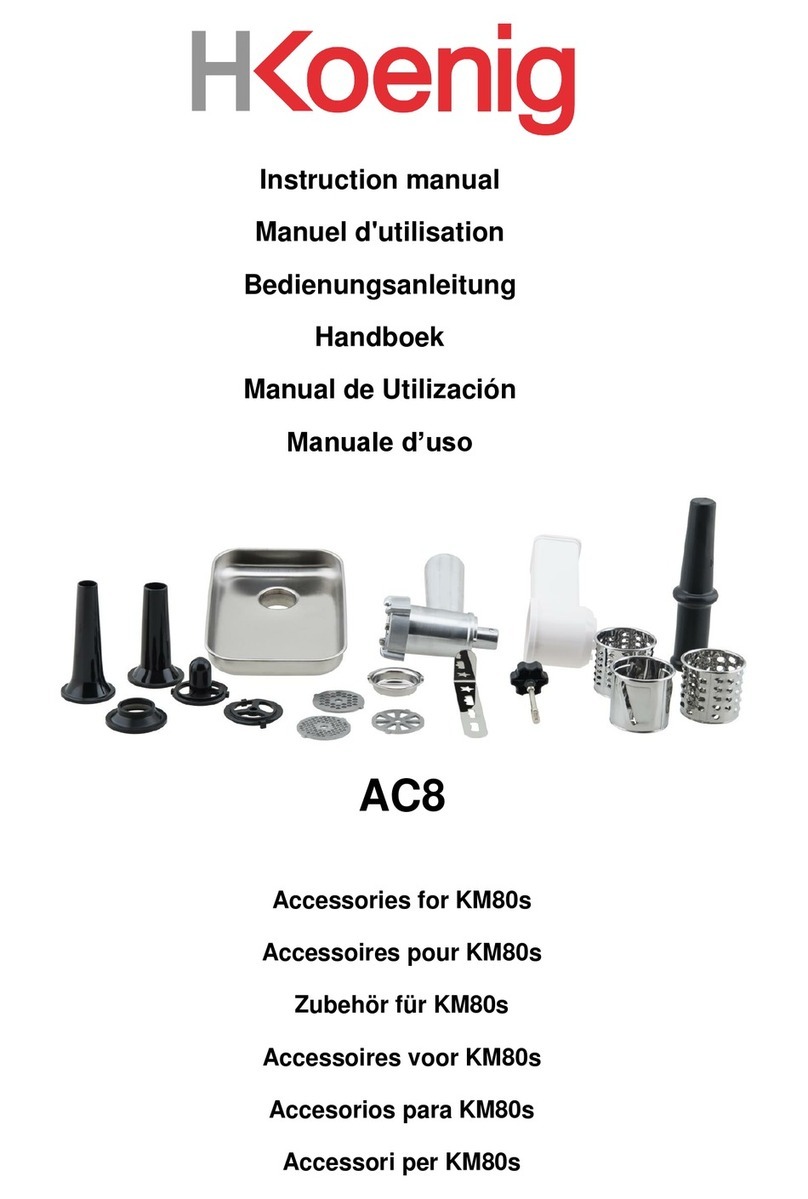H.Koenig AC8 User manual