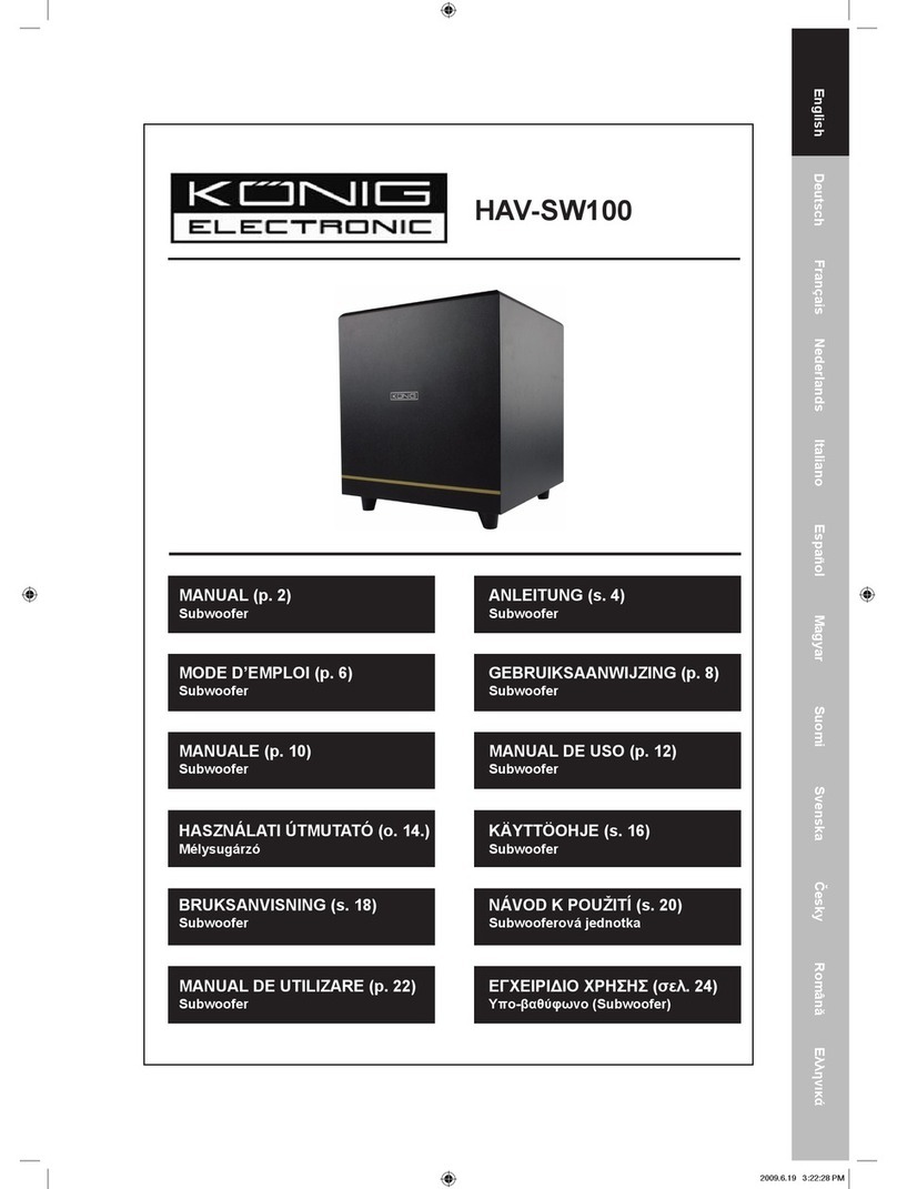 Konig HAV-SW100 manual