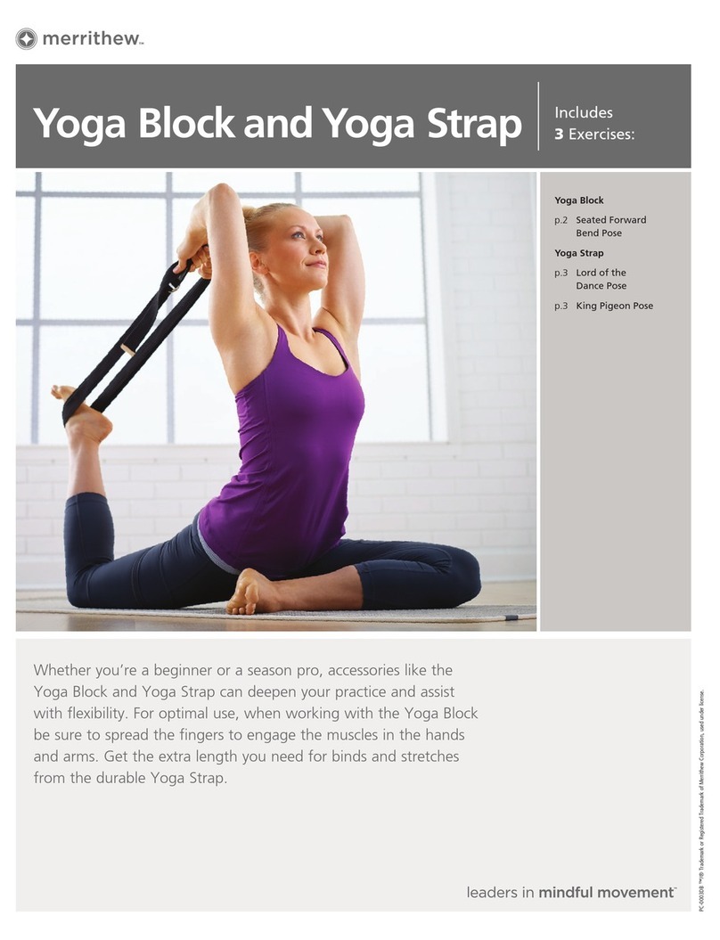 Merrithew Yoga Block manual