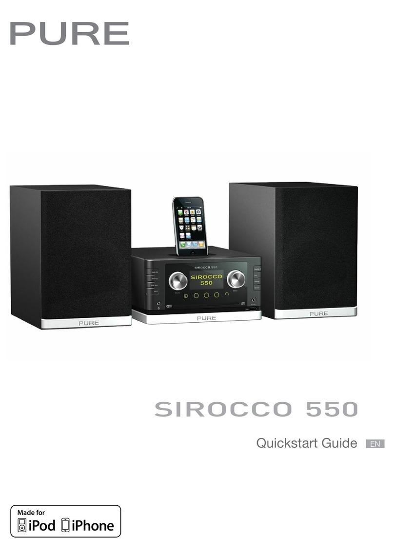 PURE SIROCCO 550 User manual PURE SIROCCO 550 User manual