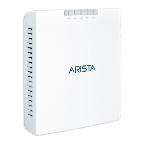Arista C-100 User manual