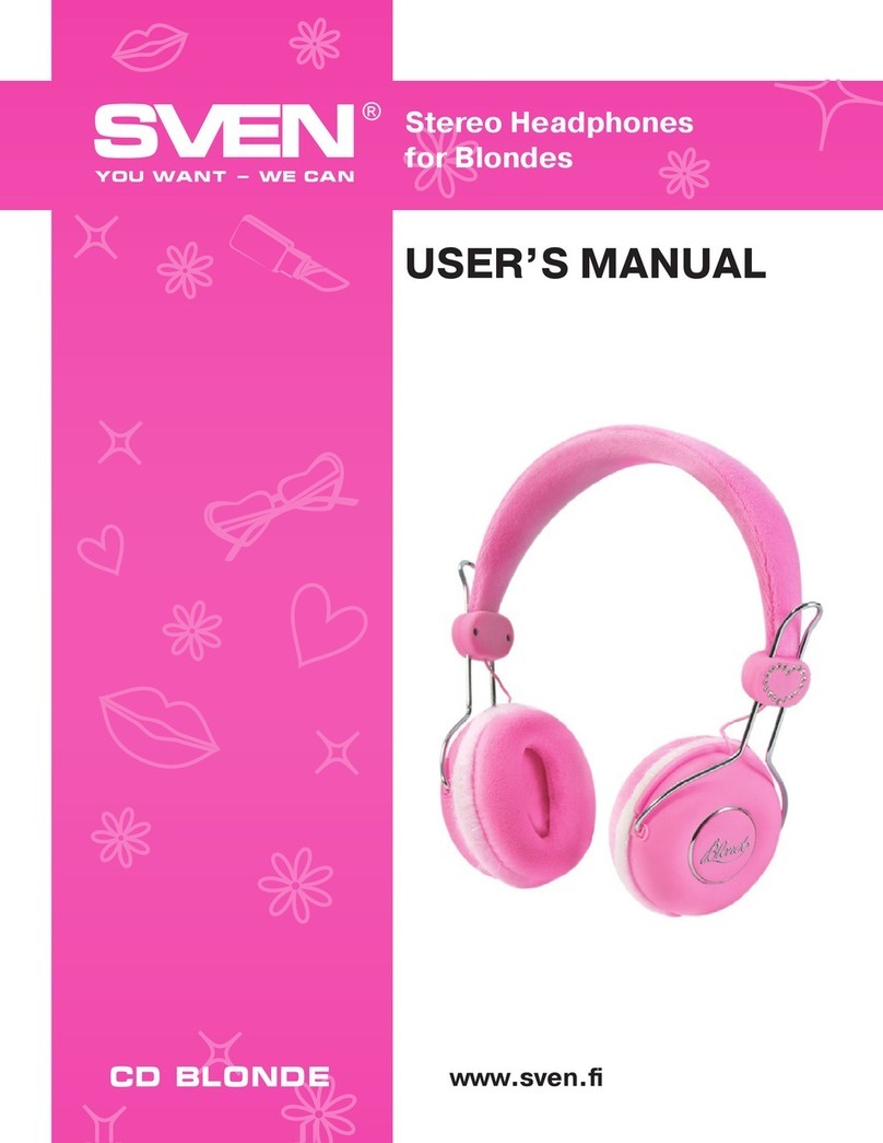 Sven CD Blonde user manual