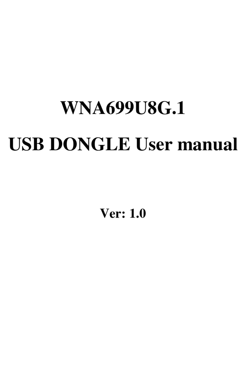 Shenzhen Gongjin Electronics WNA699U8G.1 user manual