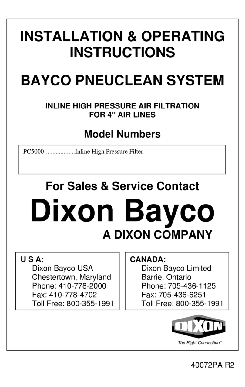 Dixon BAYCO PC5000 Manual