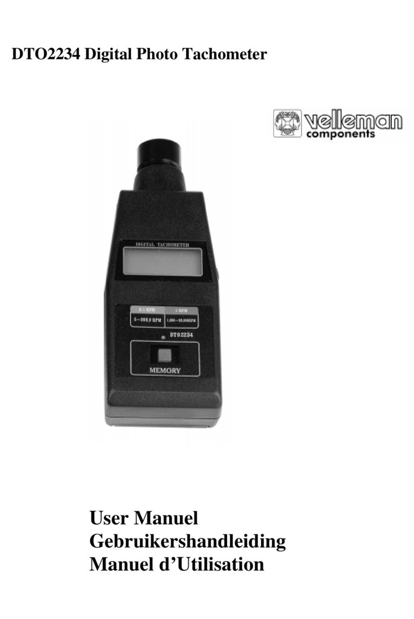 Velleman DTO2234 user manual