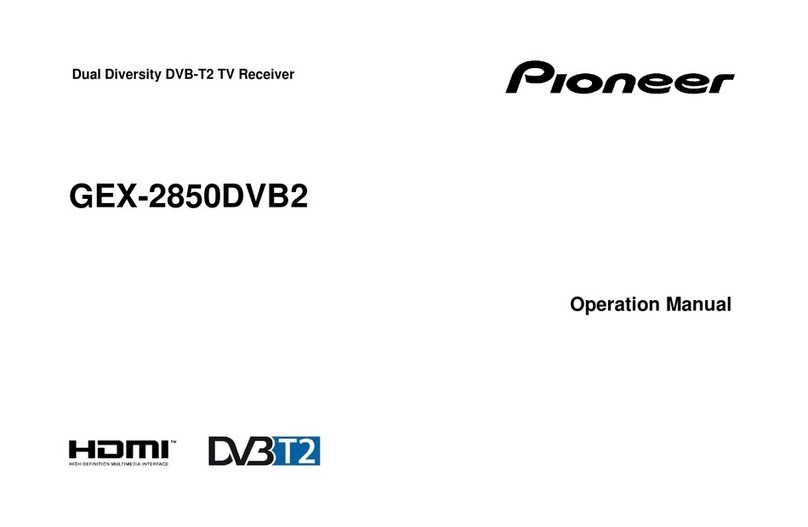 Pioneer GEX-2850DVB2 User manual