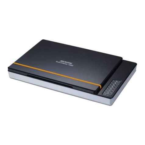 Microtek ScanMaker s460 Instruction Manual