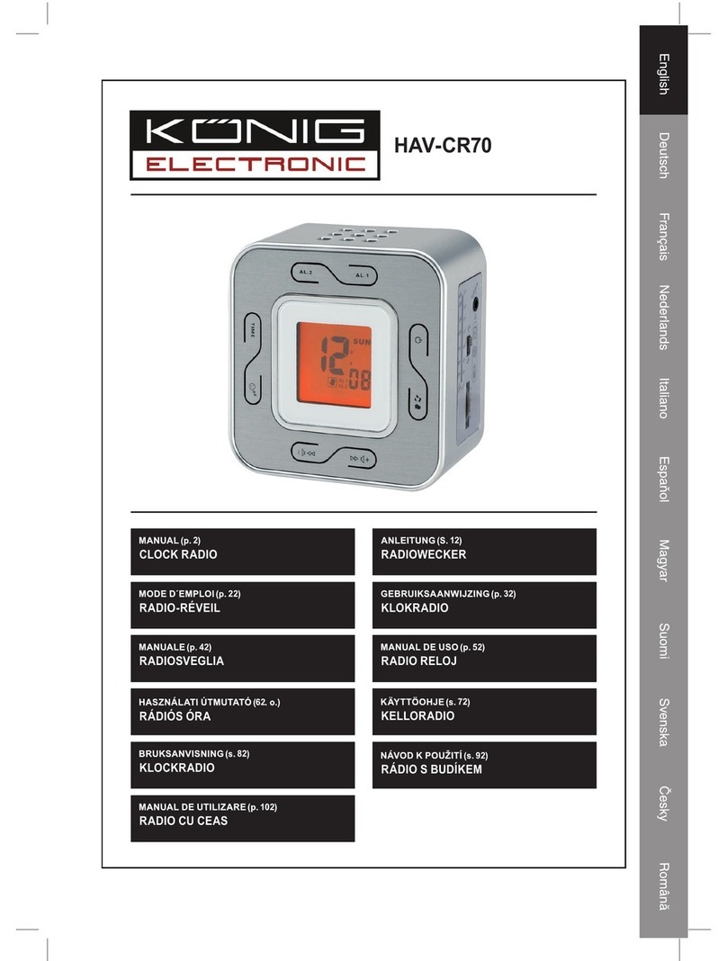 Konig HAV-CR70 manual