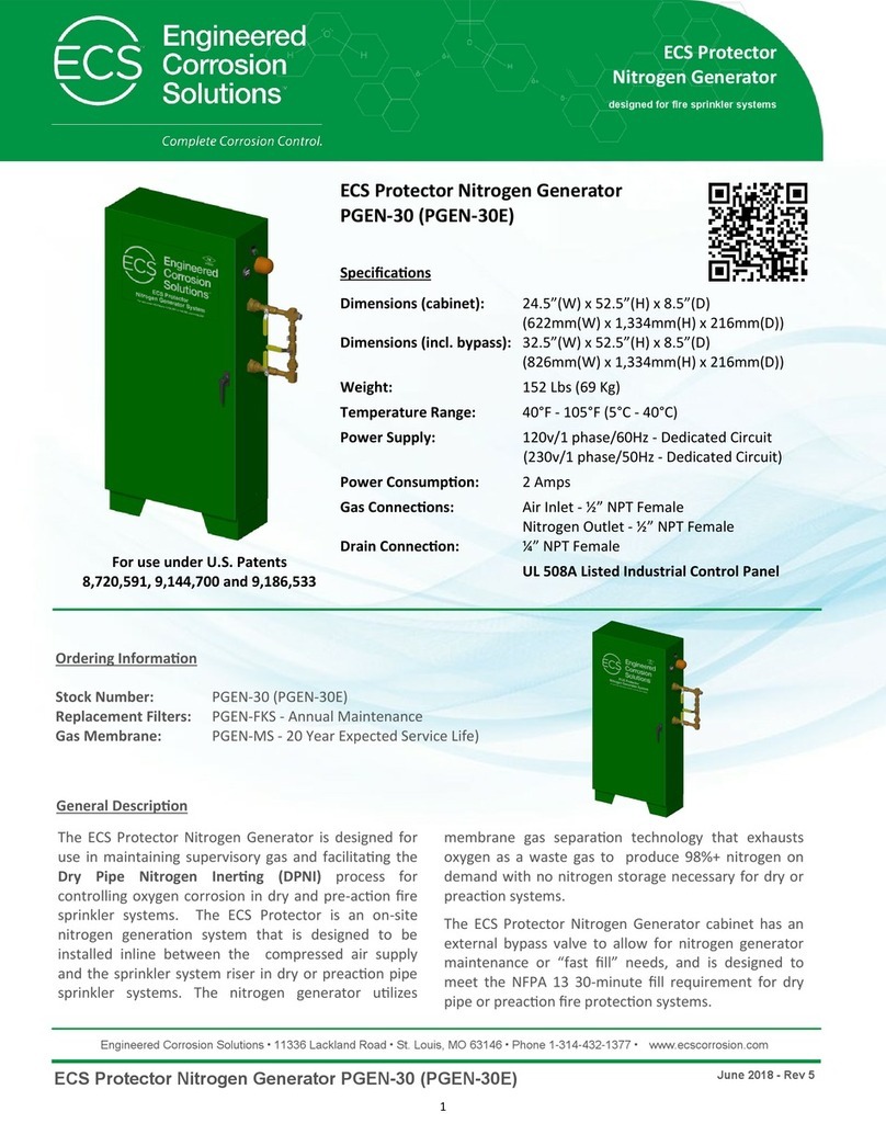 ESC PGEN-30 manual