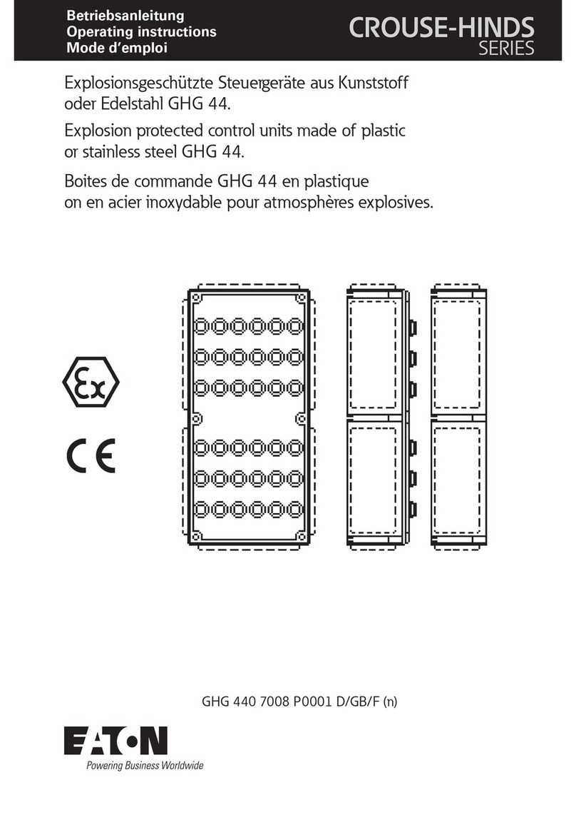 Eaton Crouse-hinds series User manual