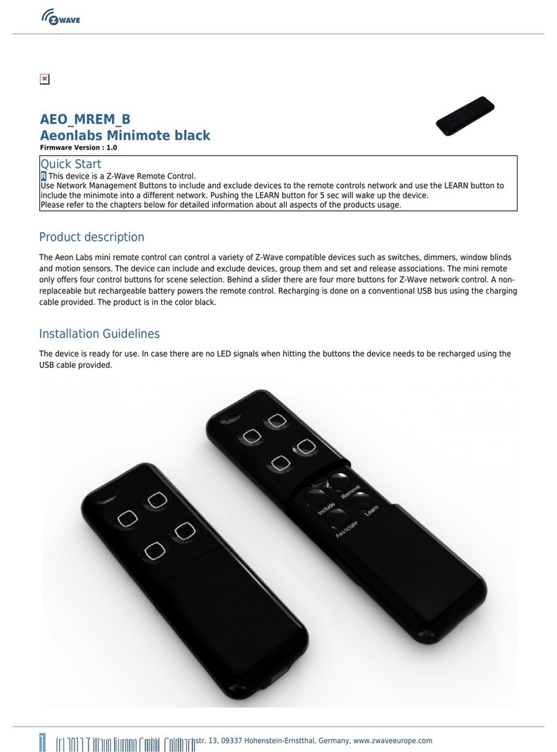 Aeon Labs Minimote manual