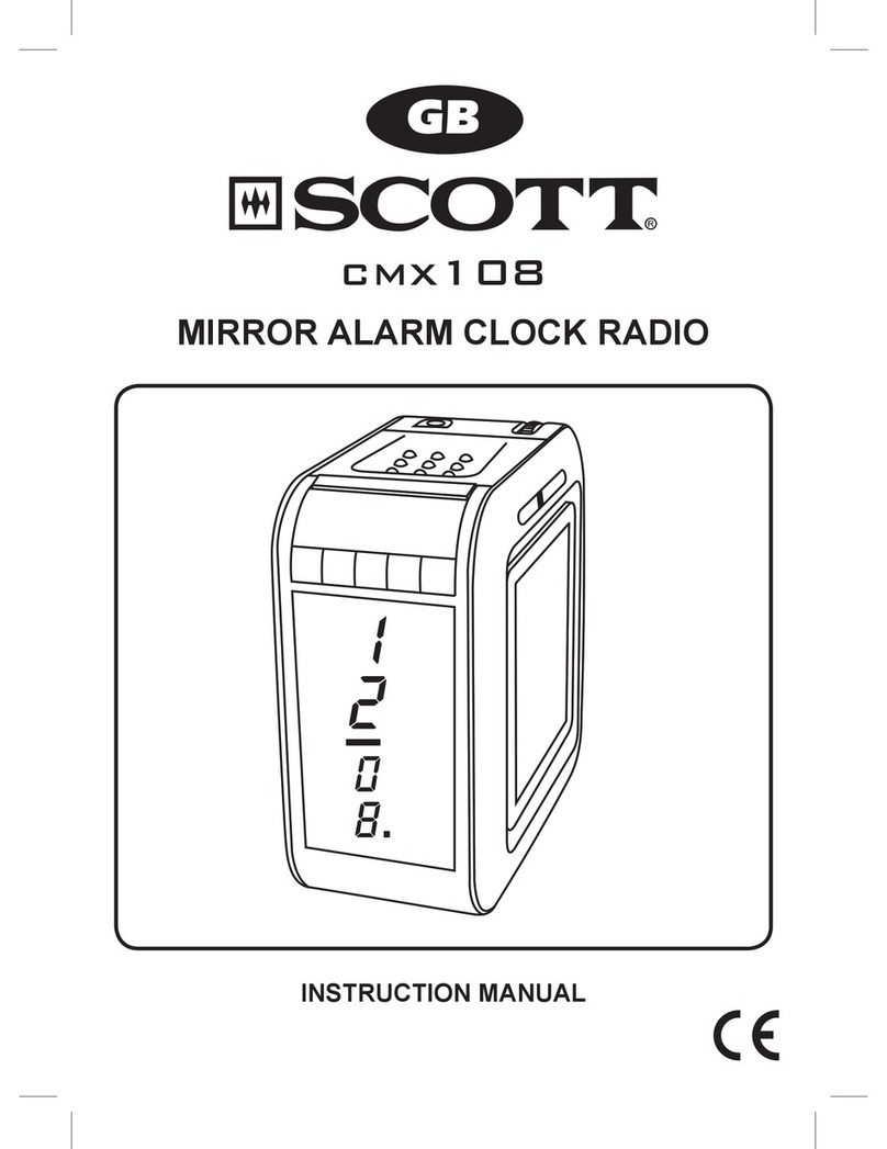 Scott CMX108 User manual