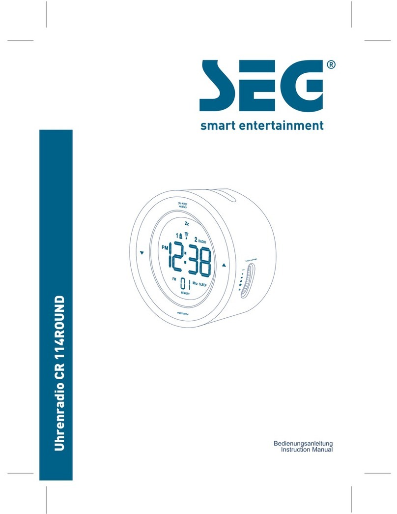 Seg CR 114ROUND instruction manual