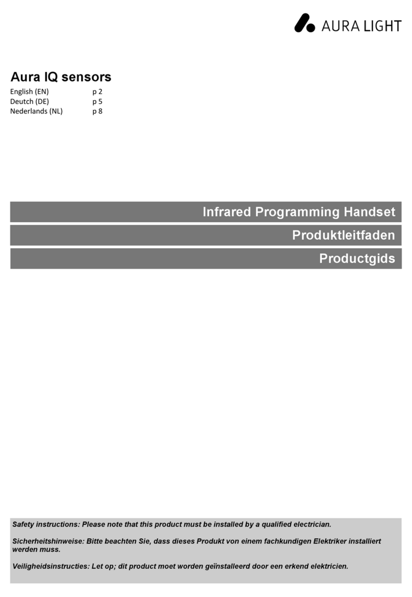Aura Light UHS5 User manual