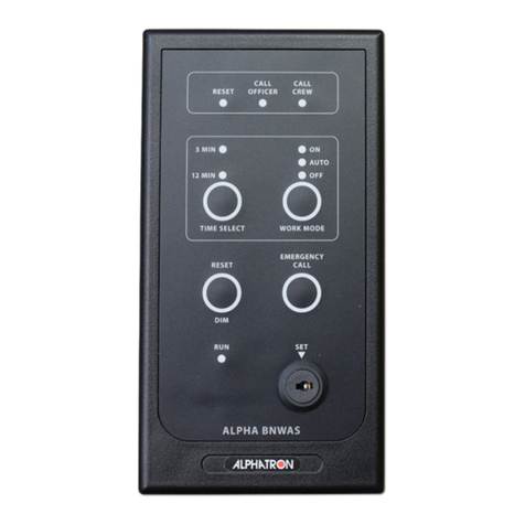 Alphatron ALPHA BNWAS Installation & operation manual