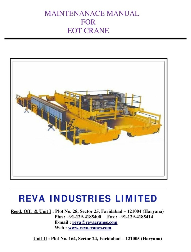 Reva EOT series Maintenance manual