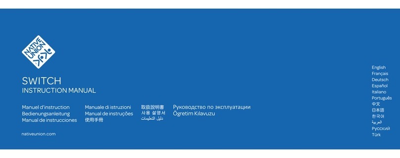 NATIVE UNION Switch User manual