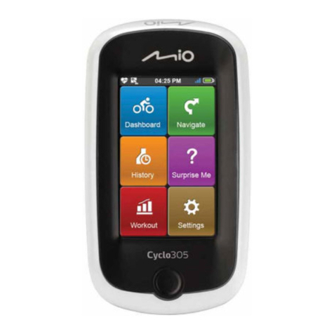 Mio Cyclo 305 User manual