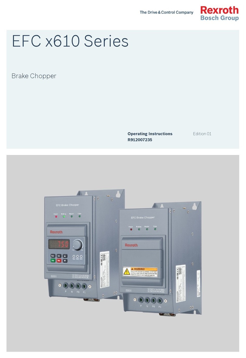 REXROTH EFC x610 Series operating instructions