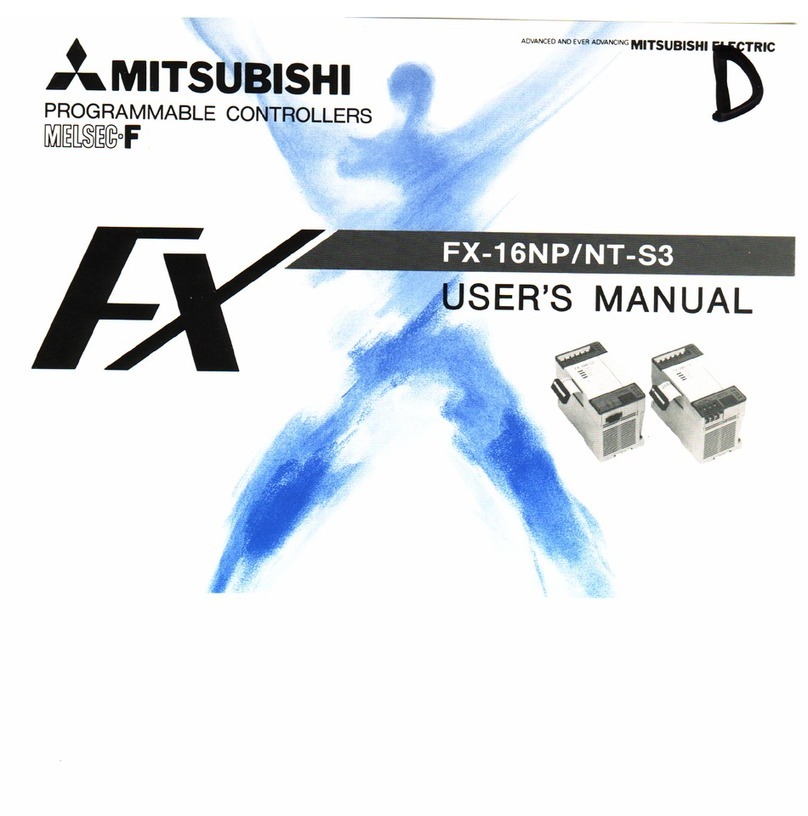 Mitsubishi FX-16NP-S3 User manual