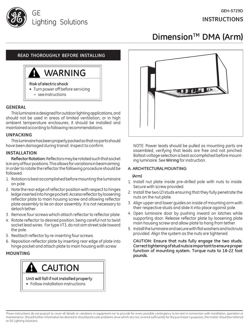 GE Dimension DMA User manual
