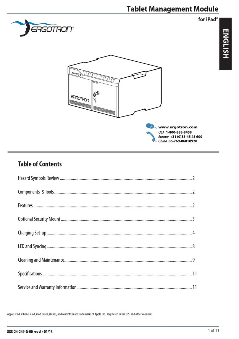 Ergotron DM16-1004 User manual
