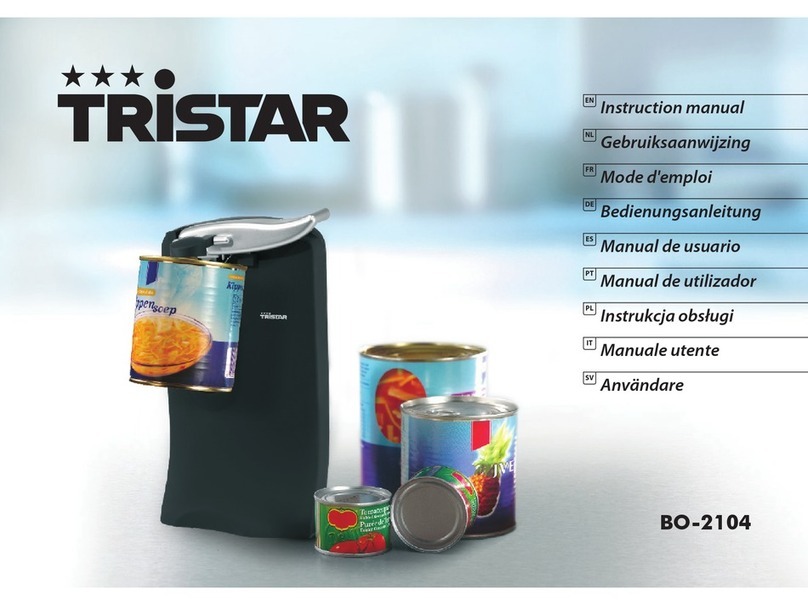 TriStar BO-2104 instruction manual