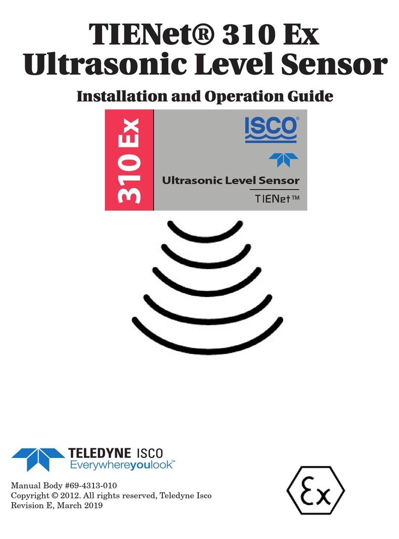 Teledyne TIENet 310 Ex Installation and operation guide
