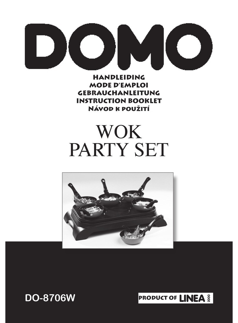 Domo DO-8706W Instruction booklet