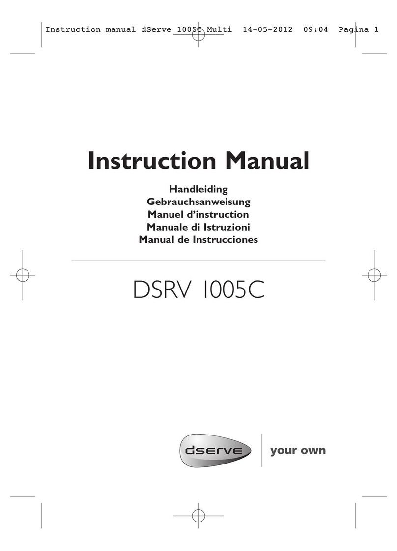 dServe DSRV 1005C User manual