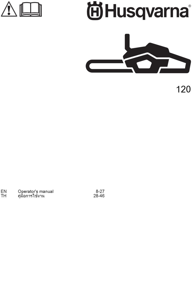 Husqvarna 120 User manual