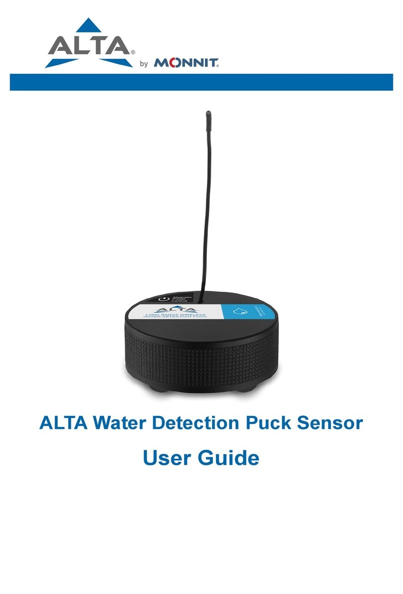 Monnit ALTA Water Detection Puck Sensor user guide